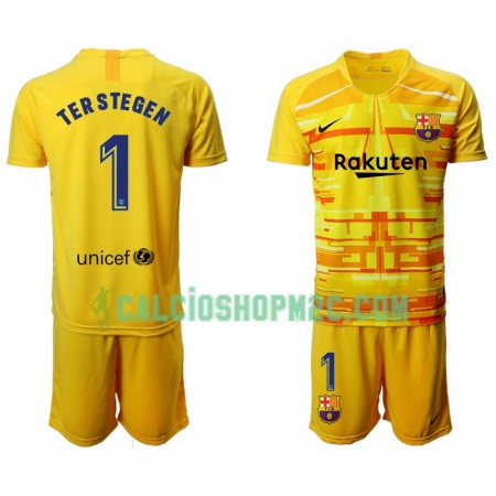 Barcellona Portiere TER STEGEN 1 Bambino II 2019/2020 Manica Corta